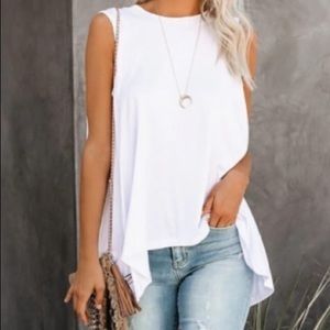 Relaxed Sleeveless Top